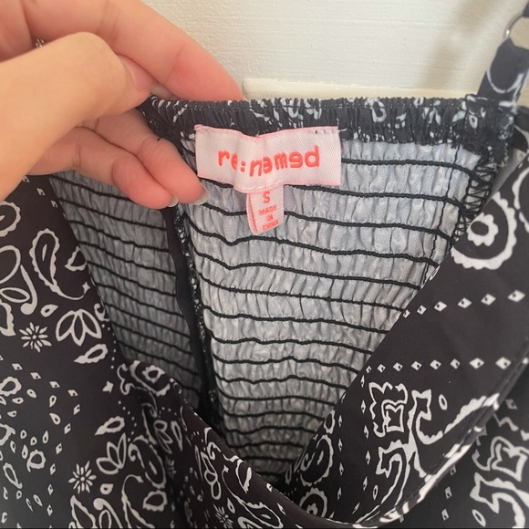 Women’s RENAMED Bandana Print Mini Dress - Size Small - Picture 4 of 4